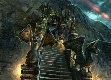 Illustration for article titled Game of Thrones concept art provides a raven's eye view of Westeros and beyond